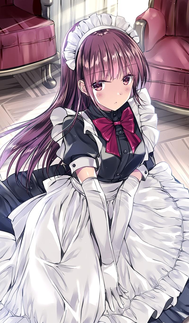 pixiv周榜女仆风官网插画