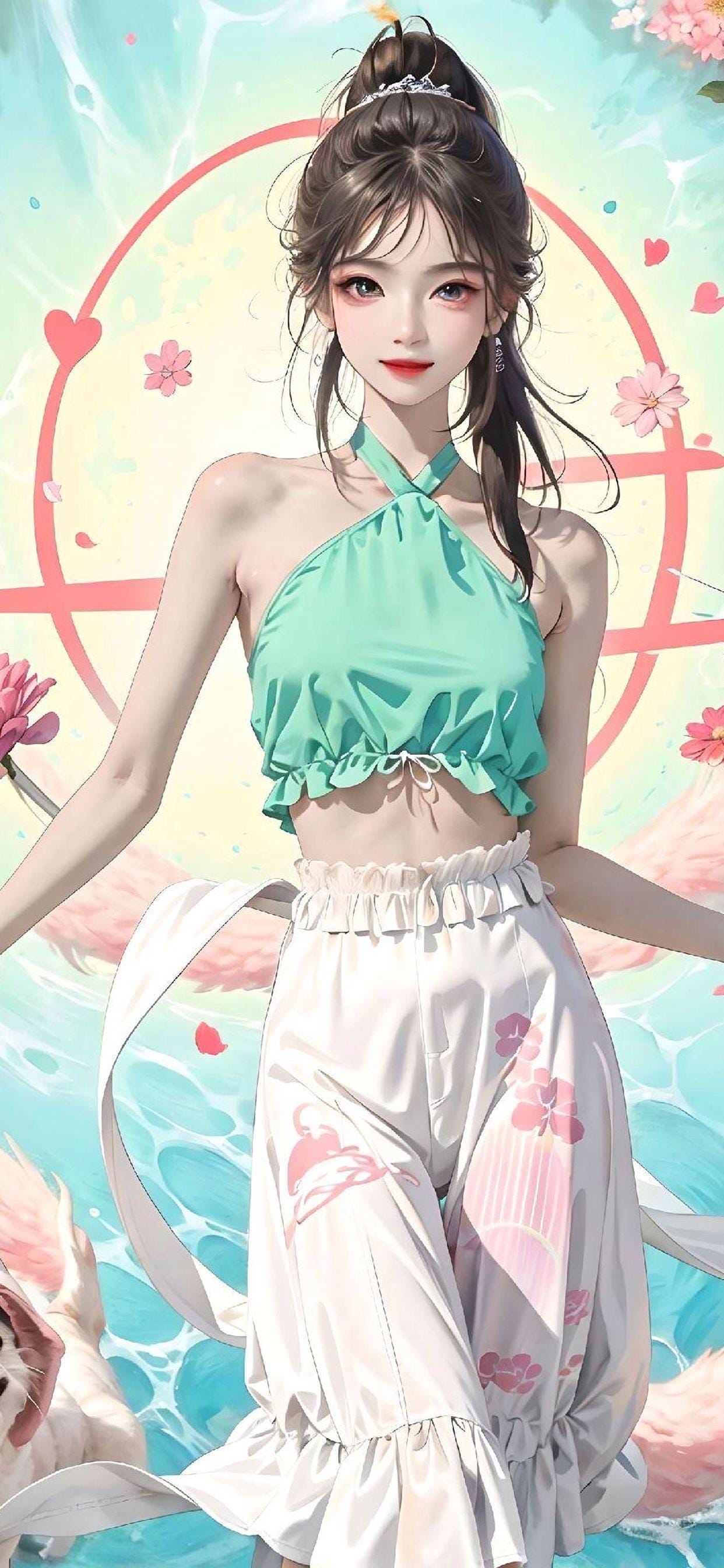 pixiv薄荷色少女官方作品